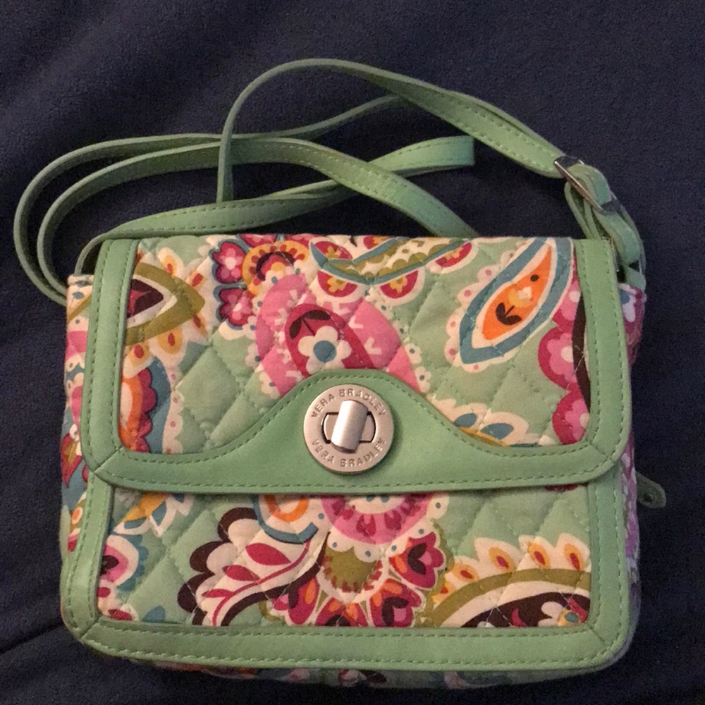 Mint color crossbody